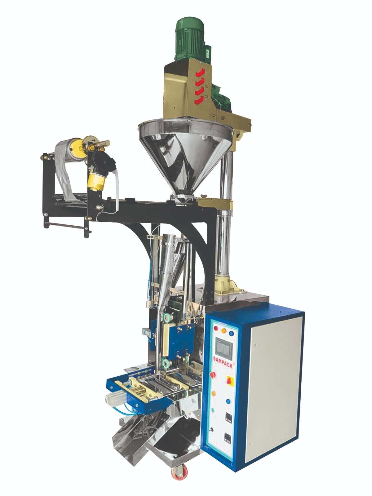 Automatic Powder Packing Machine — Chute Type VFFS Packaging System