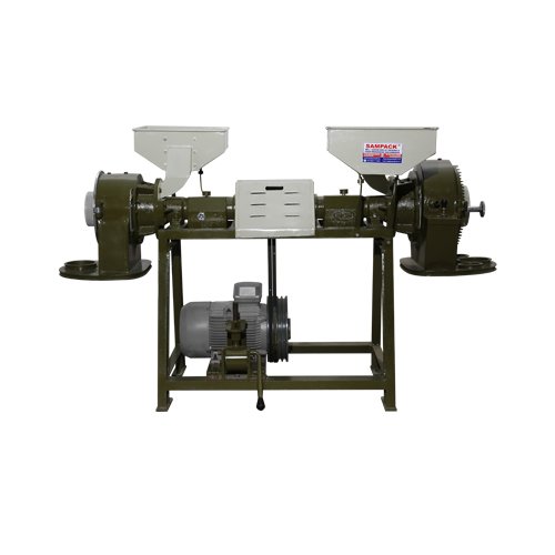 Double Head Double Stage Oil Cooled Pulverizer